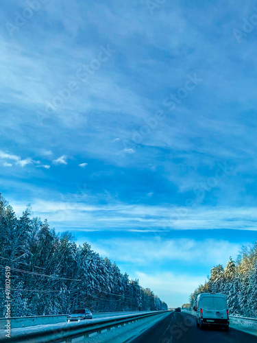 road in winter