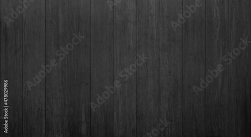 black wood texture, natural dark background from planks.