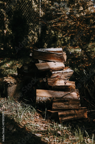 stack of wood