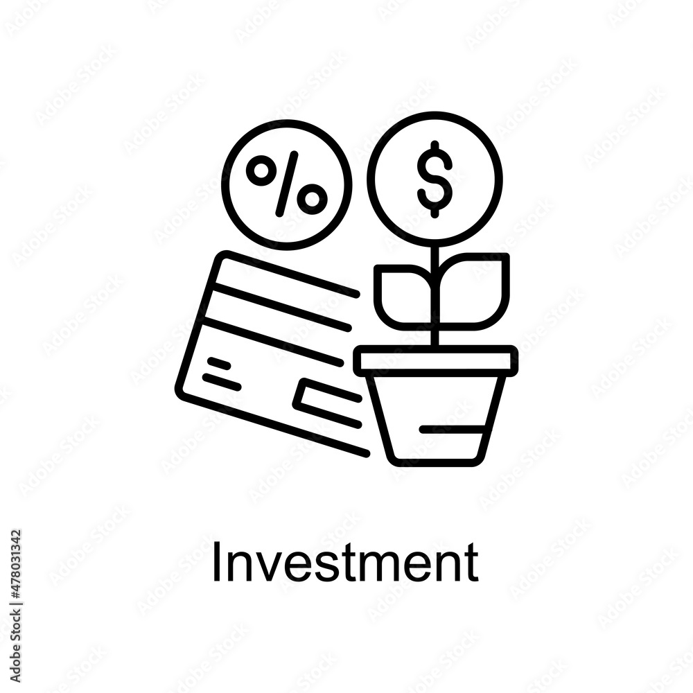 Investment Vector line icons for your digital or print projects. Investment Vector line icons for your digital or print projects.