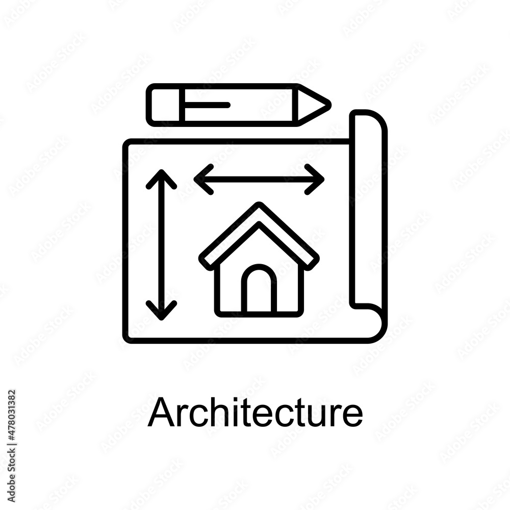 Architecture Vector line icons for your digital or print projects. Architecture Vector line icons for your digital or print projects.