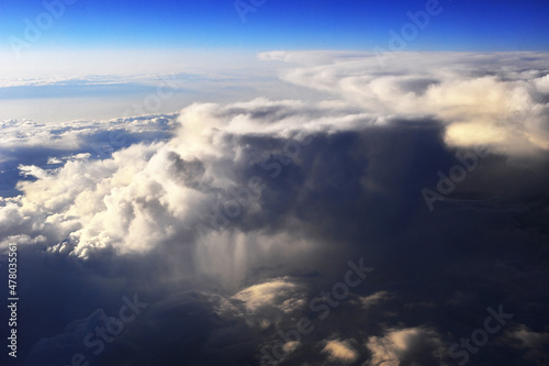 Clouds background from the sky