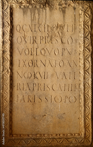 Roman stone