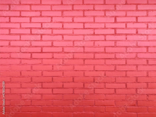 Texture of a red brick wall