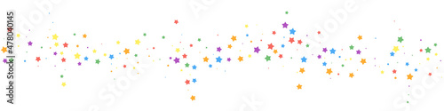Festive impressive confetti. Celebration stars. Jo