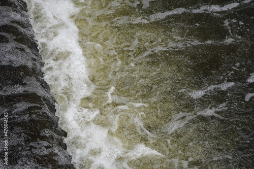 Water Flowing from the dam