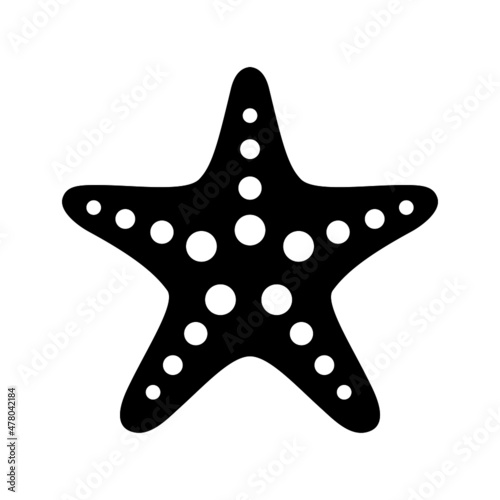Fototapeta illustration of a starfish