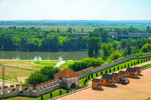 Tighina or Bender Fortress. An architectural monument of Eastern Europe. The Ottoman citadel.