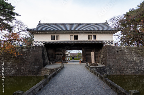 新発田城の本丸表門