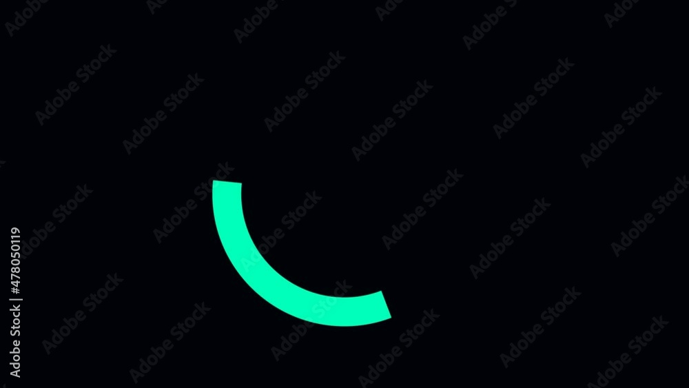 circle with a different colors in black background 4k. Loading circle icon animation. Loading circle sign circle with a different colors in black background 4k. Loading circle icon animation. Loading circle sign
