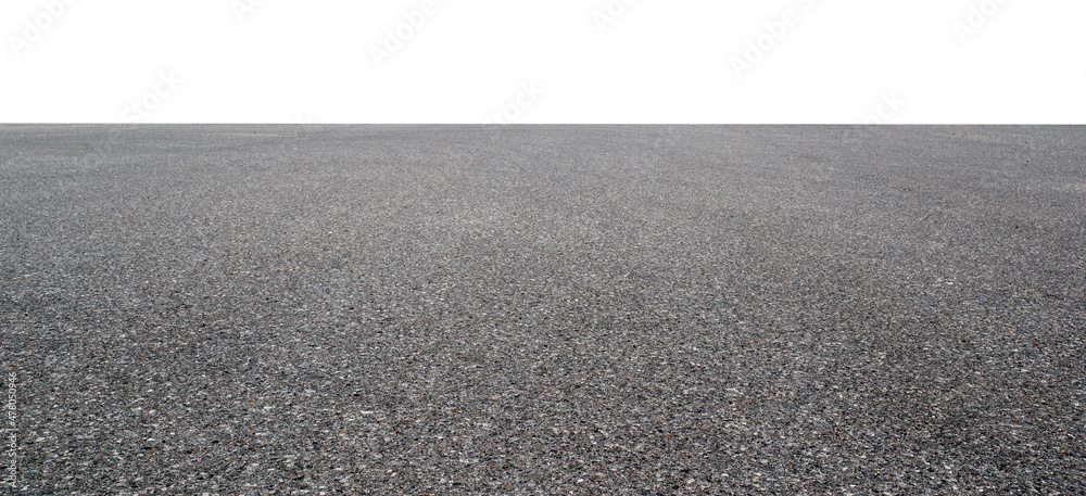 panoramic empty asphalt road, empty road or urban road isolated on white background. panoramic empty asphalt road, empty road or urban road isolated on white background.
