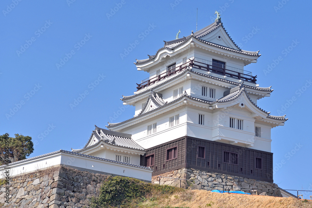 Fototapeta premium 平戸城「模擬天守」