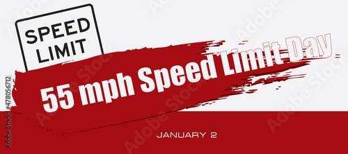 Card 55 mph Speed Limit Day