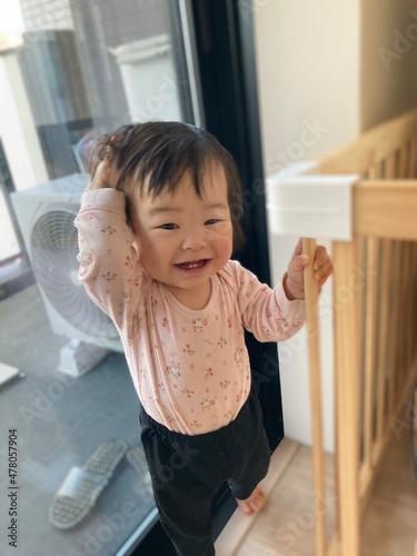 赤ちゃん　9ヶ月　女の子