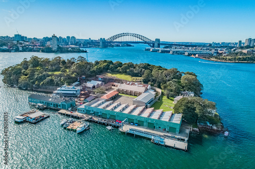 Photography Drone Shot of Goat Island
