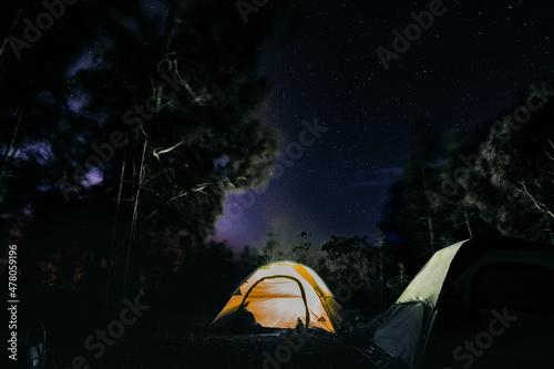 Camping- Night Sky