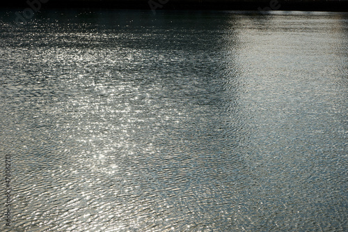 川面・水面・表面・キラキラ・輝き・煌めき・光