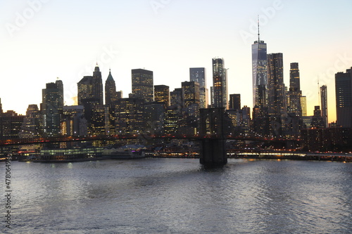 New York at Night in 2017, Brookling Bridge