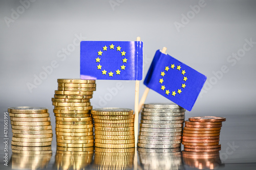Argent euro banque credit piece europe photo