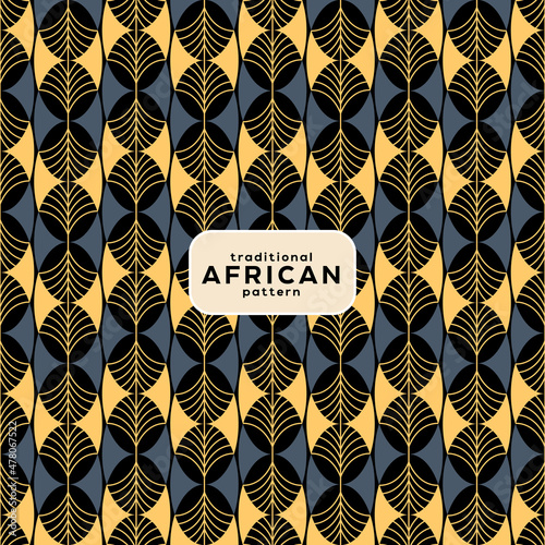Traditional African pattern