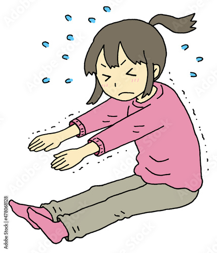 前屈　女性