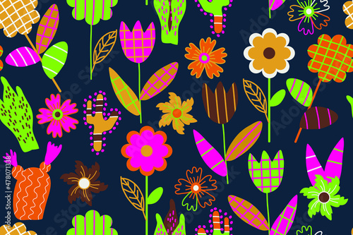 seamless floral pattern