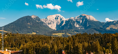 Beautiful alpine summer view near Berchtesgaden, Bavaria, Germany