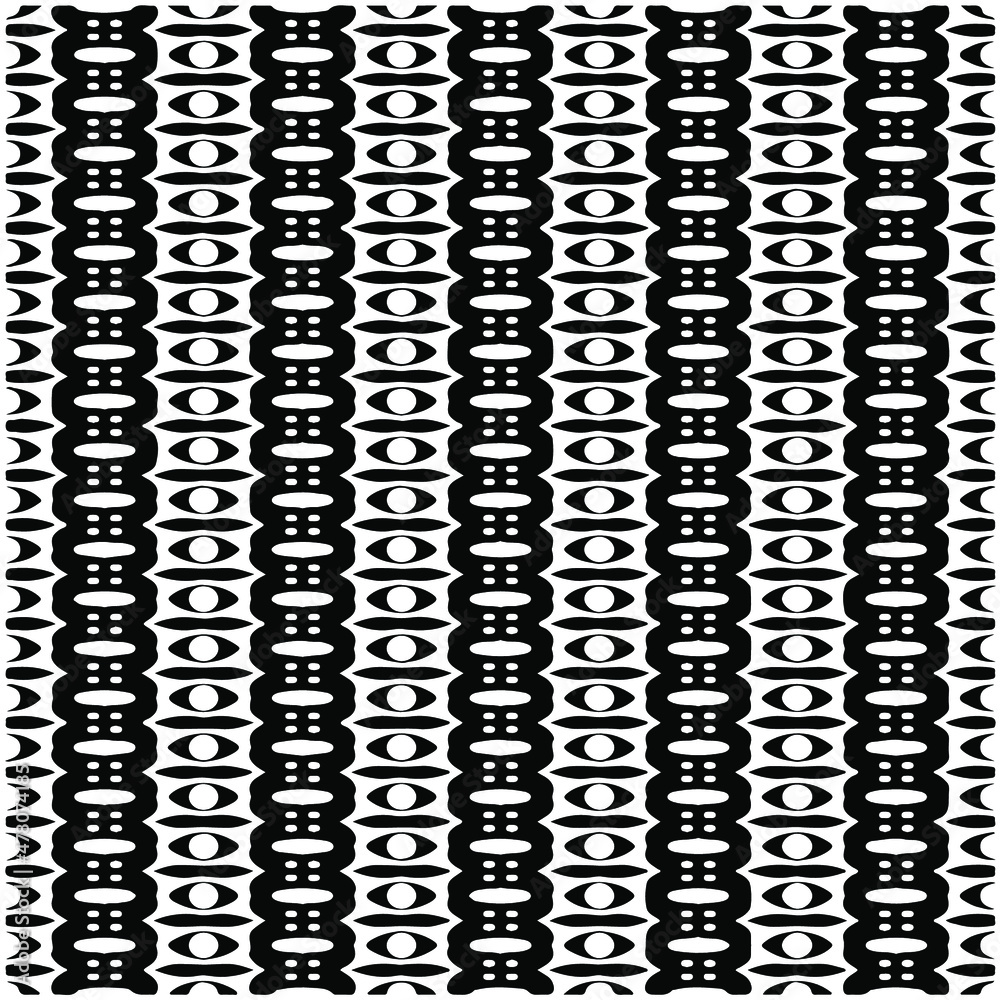 Seamless ethnic pattern color black and white.Can be used in fabric design for clothes, accessories; decorative paper, wrapping, background, wallpaper, Vector illustration.
Seamless ethnic pattern color black and white.Can be used in fabric design for clothes, accessories; decorative paper, wrapping, background, wallpaper, Vector illustration.