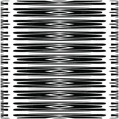  Seamless ethnic pattern color black and white.Can be used in fabric design for clothes, accessories; decorative paper, wrapping, background, wallpaper, Vector illustration.