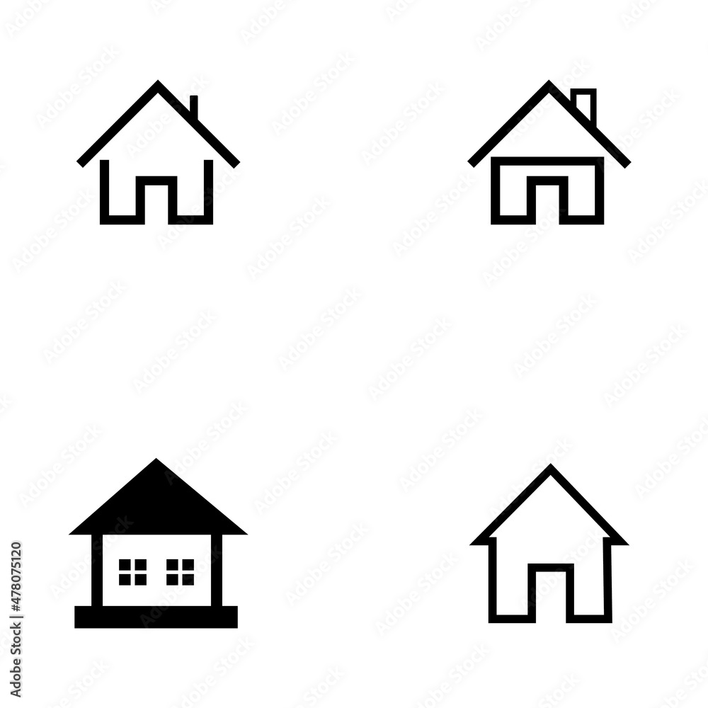 house icon or logo isolated sign symbol vector illustration - Collection of high quality black style vector icons house icon or logo isolated sign symbol vector illustration - Collection of high quality black style vector icons