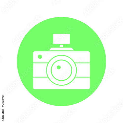 Photo Camera Vector icon which is suitable for commercial work and easily modify or edit it

