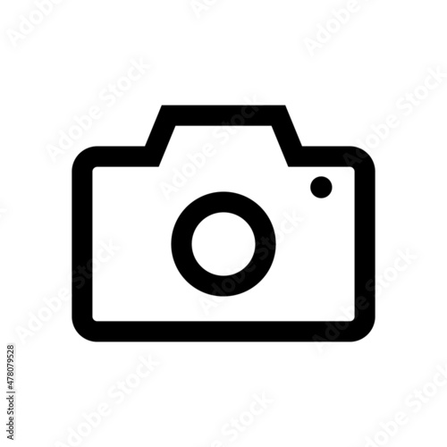 Simple camera icon. Vector about vector.