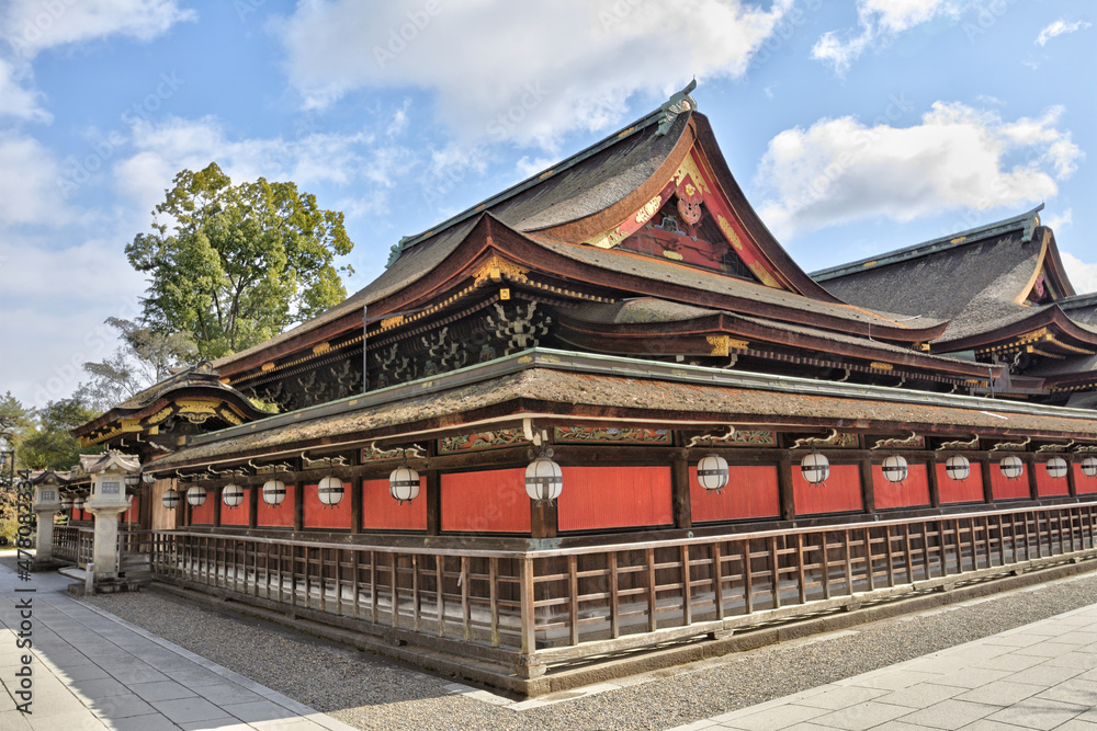 Fototapeta premium 北野天満宮 本殿