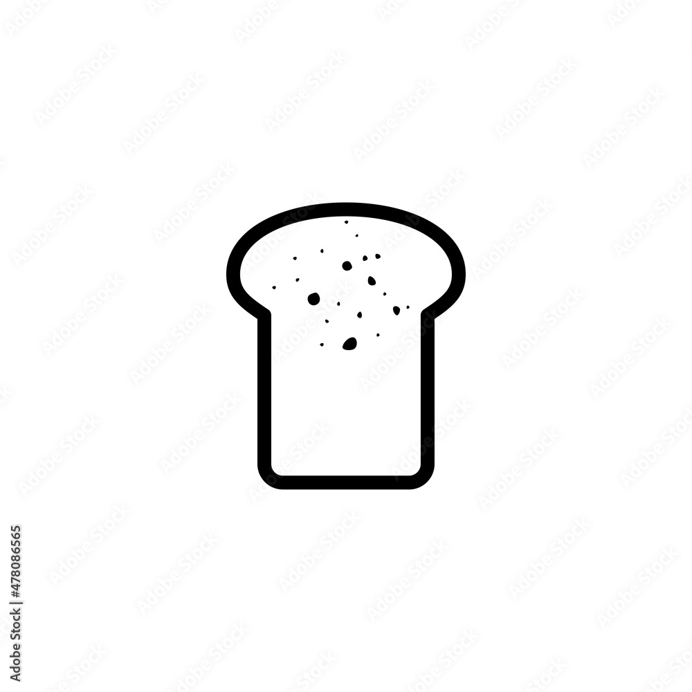 bread icon design vector templates white on background bread icon design vector templates white on background