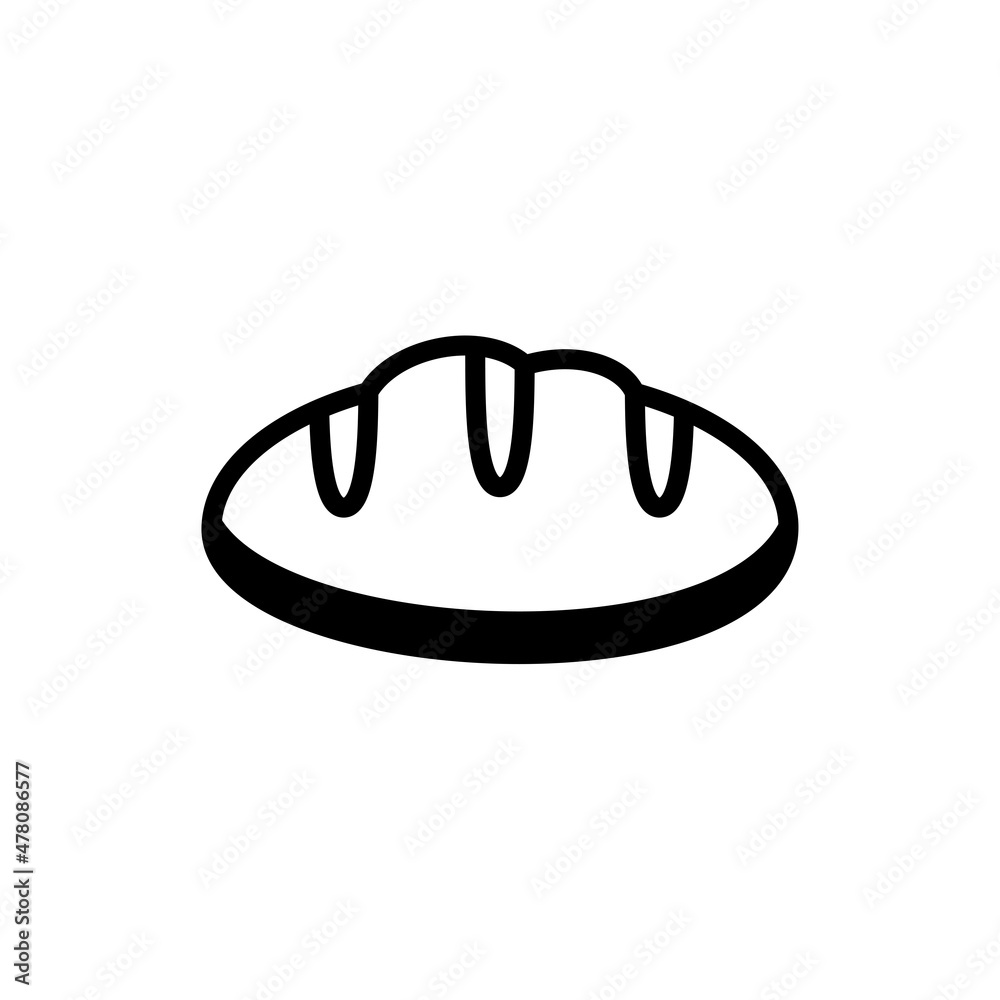 bread icon design vector templates white on background bread icon design vector templates white on background