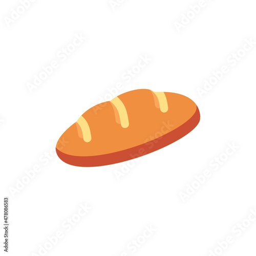 bread icon design vector templates white on background