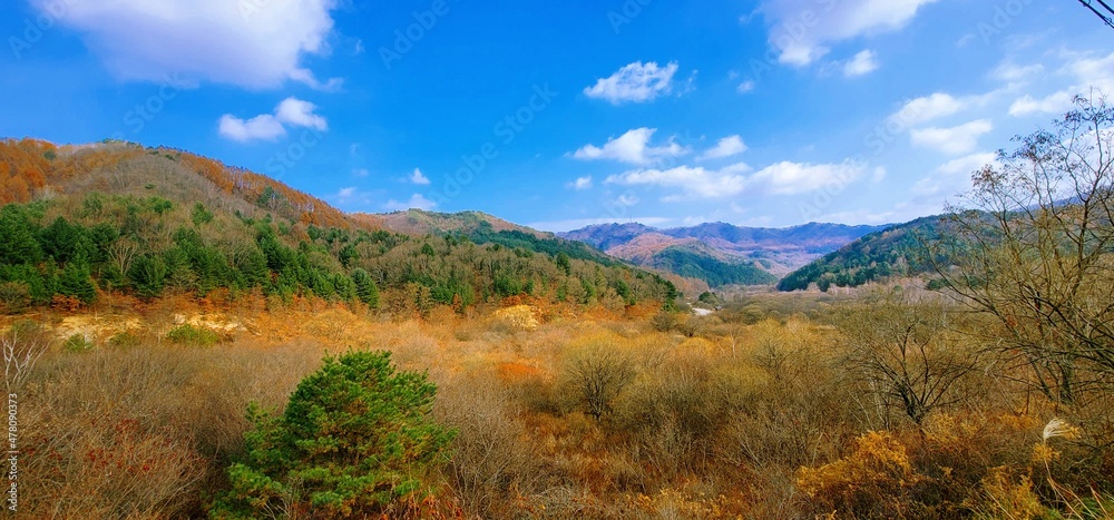 autumn in the mountains