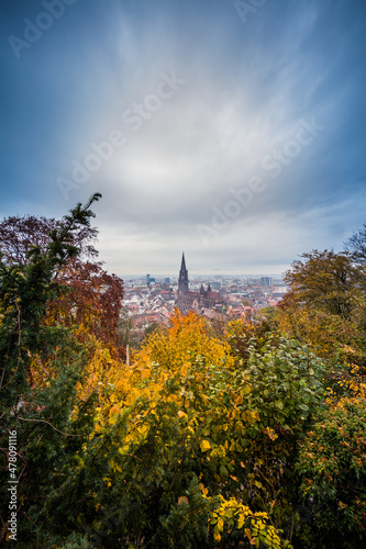 Freiburg im Breisgau – Blick auf die Altstadt