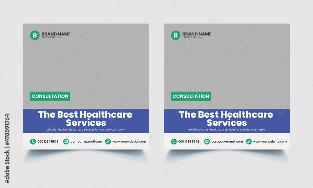 Medical Social Media Post Banner Template