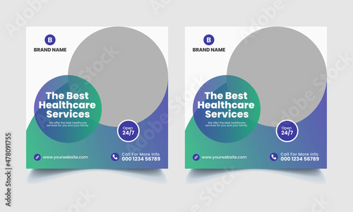 Medical Social Media Post Banner Template
