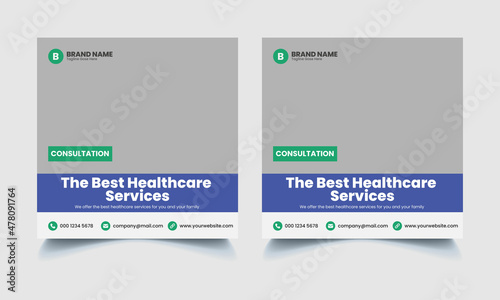 Medical Social Media Post Banner Template