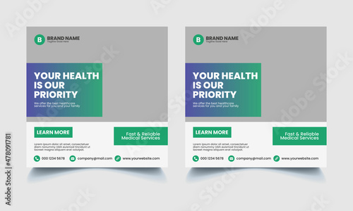Medical Social Media Post Banner Template