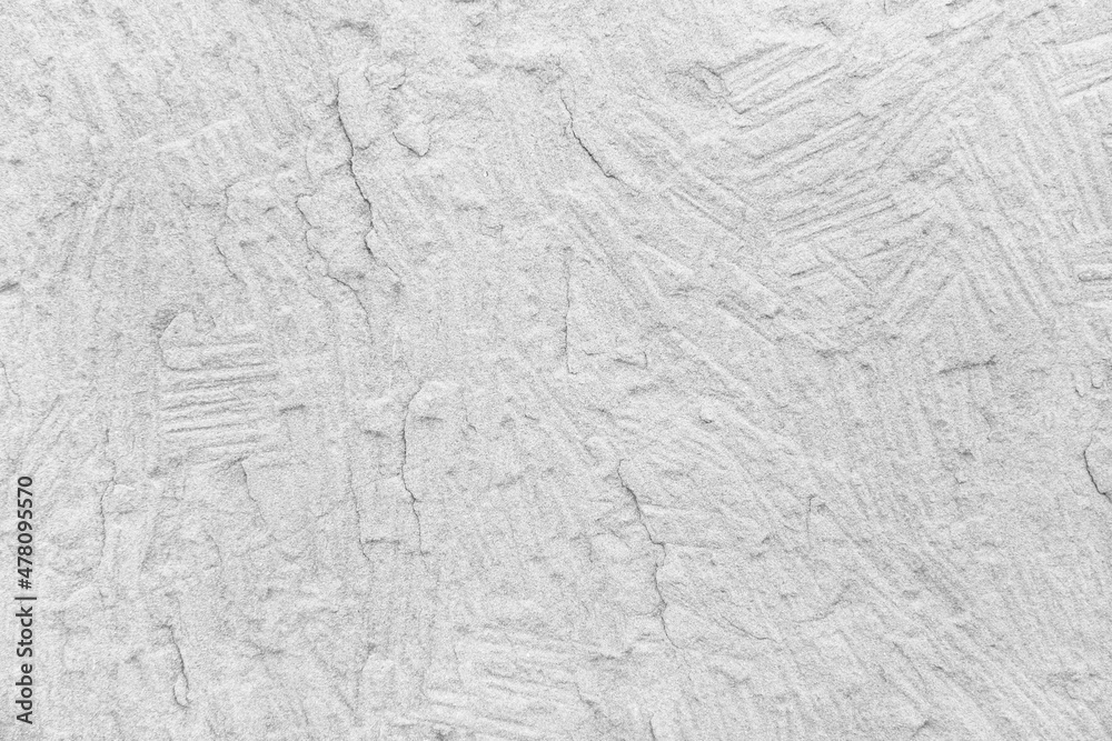 Naklejka premium Abstract grungy white concrete seamless background. Stone texture for painting on ceramic tile wallpaper. Cement grunge backdrop for design art work and pattern.