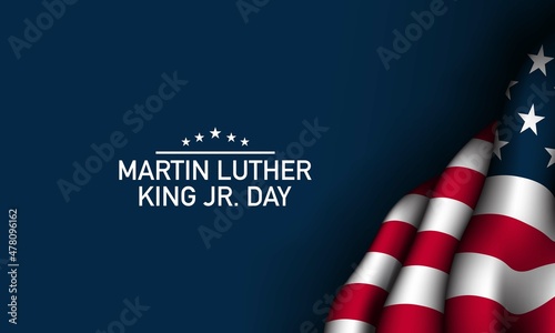 United States of America Martin Luther King Jr. Day Background Design.