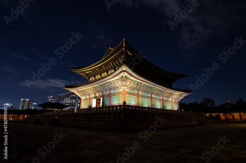 Nightscape in Palace