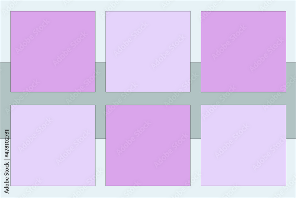 Fototapeta premium set of pink and white banners