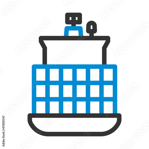 Container Ship Icon