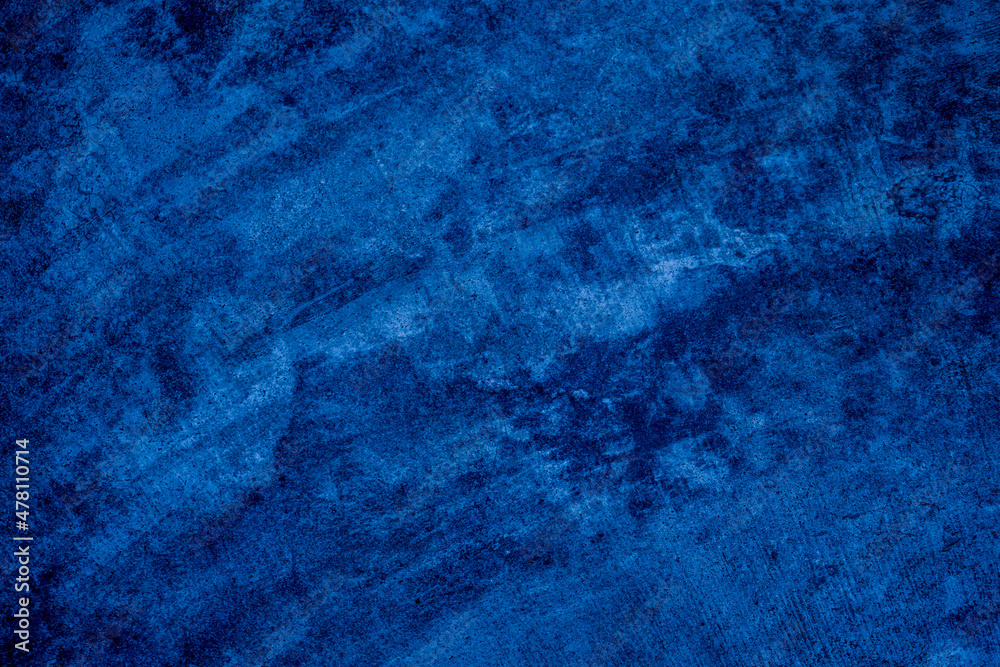 Obraz premium Blue grunge texture vintage background with space for text