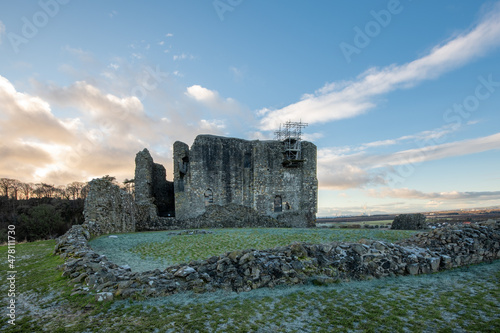 Dundonald Castle Under Renovation South Ayrshire Scotland photo