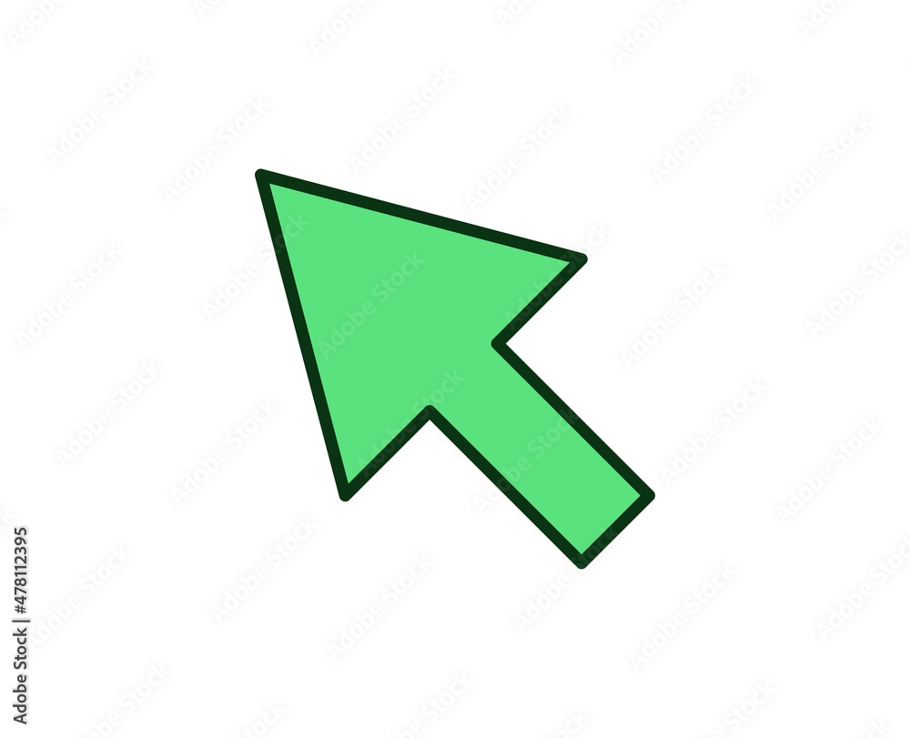 Cursor premium line icon. Simple high quality pictogram. Modern outline style icons. Stroke vector illustration on a white background. Cursor premium line icon. Simple high quality pictogram. Modern outline style icons. Stroke vector illustration on a white background.